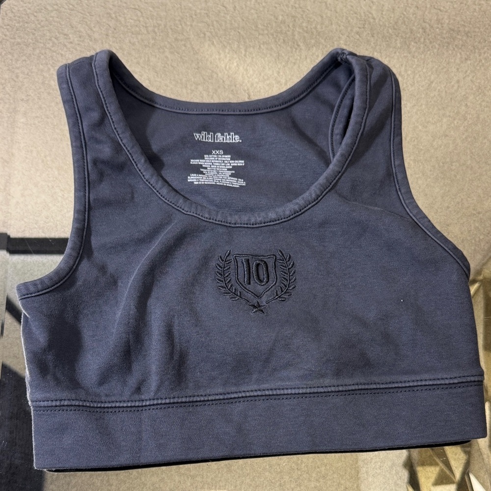 Wild Fable Charcoal Embroidered Tank bundle deal